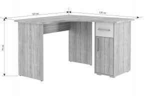 ЛАЙТ К1 Компьютерный стол в Асбесте - asbest.mebel24.online | фото 4