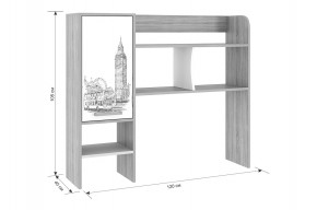 ЛАЙТ К1 Компьютерный стол в Асбесте - asbest.mebel24.online | фото 6