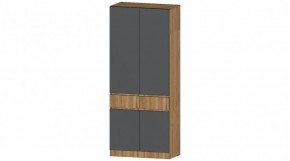 ЛЕНОРА Шкаф 2х створчатый (графит) в Асбесте - asbest.mebel24.online | фото