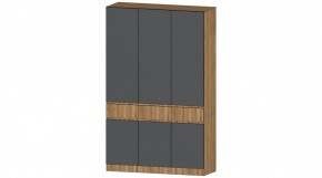 ЛЕНОРА Шкаф 3х створчатый (графит) в Асбесте - asbest.mebel24.online | фото