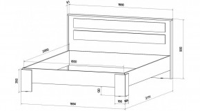ЛЕНОРА Спальный гарнитур (модульный) кашемир в Асбесте - asbest.mebel24.online | фото 3