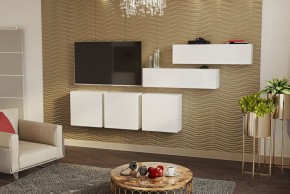 ЛИНДА Гостиная (Белый/Белый) в Асбесте - asbest.mebel24.online | фото 2