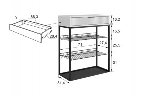 МЕБЕЛЬСОН К1 Прихожая в Асбесте - asbest.mebel24.online | фото 6