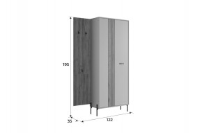МЕБЕЛЬСОН К8 Прихожая в Асбесте - asbest.mebel24.online | фото 2