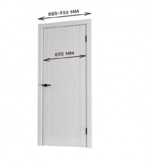 Межкомнатная дверь Bolivar Роялвуд белый (комплект) 800 в Асбесте - asbest.mebel24.online | фото