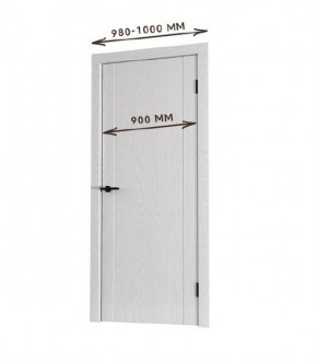 Межкомнатная дверь Bolivar Роялвуд белый (комплект) 900 в Асбесте - asbest.mebel24.online | фото