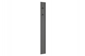 МЕРСИ Вешалка 1 (графит) в Асбесте - asbest.mebel24.online | фото
