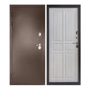 Металлическая дверь НОРД (Термодверь) 2050*880/ПРАВАЯ (Медный Антик/Лиственница белая) в Асбесте - asbest.mebel24.online | фото