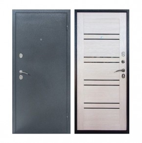 Металлическая дверь ТИТАН 8С (МЕТАЛЛ-ПАНЕЛЬ) 2050*860/ЛЕВАЯ (Букле Графит/Лиственница) в Асбесте - asbest.mebel24.online | фото
