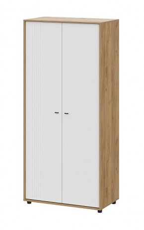 МИЛАН Шкаф двухстворчатый (Белый матовый) в Асбесте - asbest.mebel24.online | фото