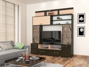 Мини-стенка ОГЦС-2 Оскар-18 дуб сонома-венге в Асбесте - asbest.mebel24.online | фото