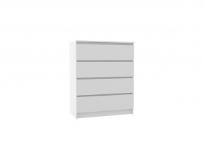МОРИ МК800.4 Комод 4ящ. (белый) в Асбесте - asbest.mebel24.online | фото 1