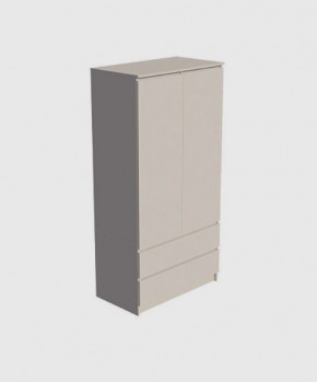 МОРИ МШ 900.1 Шкаф с 2-мя дв. и 2-мя ящ. (Сатин) в Асбесте - asbest.mebel24.online | фото 2