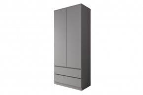 МОРИ МШ 900.2 Шкаф (графит) в Асбесте - asbest.mebel24.online | фото 1