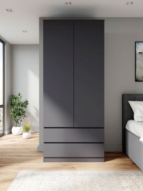 МОРИ МШ 900.2 Шкаф (графит) в Асбесте - asbest.mebel24.online | фото 2