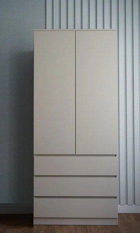 МОРИ МШ 900.2 Шкаф с 2-мя дв. и 3-мя ящ. ВЫСОКИЙ (Сатин) в Асбесте - asbest.mebel24.online | фото