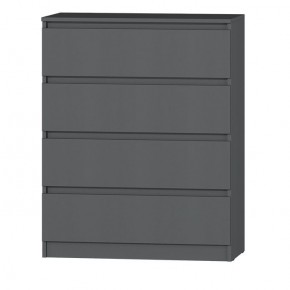 МС "Хилтон" Комод №1 800 (4 ящ.) графит в Асбесте - asbest.mebel24.online | фото