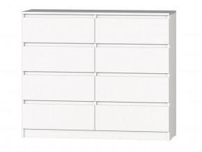 МС "Хилтон" Комод №3 1200 (8 ящ.) белый текстурный в Асбесте - asbest.mebel24.online | фото 2