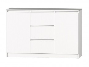 МС "Хилтон" Комод №4 1200 (белый текстурный) в Асбесте - asbest.mebel24.online | фото 2