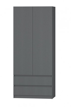 МС "Хилтон" Шкаф №3 900 (Графит) в Асбесте - asbest.mebel24.online | фото