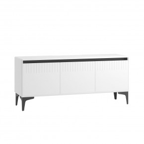 Муар Тумба под ТВ 13.261.01 (Белый) в Асбесте - asbest.mebel24.online | фото 1