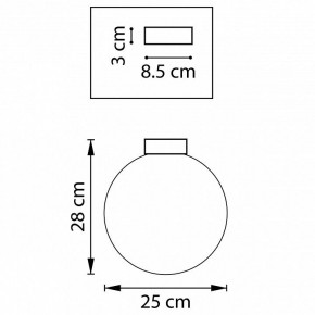 Накладной светильник Lightstar Globo 812033 в Асбесте - asbest.mebel24.online | фото 3