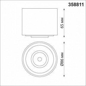 Накладной светильник Novotech Gesso 358811 в Асбесте - asbest.mebel24.online | фото 7