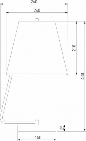 Настольная лампа декоративная Eurosvet Amaretto 01165/1 хром в Асбесте - asbest.mebel24.online | фото 2