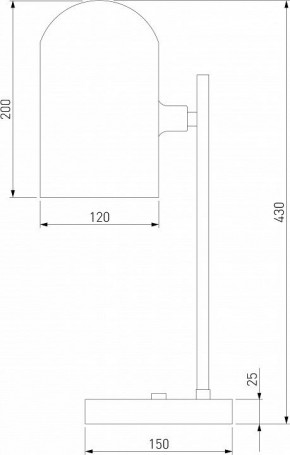 Настольная лампа декоративная Eurosvet Bambola 01164/1 латунь в Асбесте - asbest.mebel24.online | фото 2