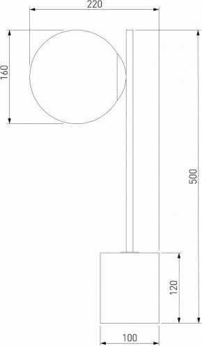 Настольная лампа декоративная Eurosvet Marbella 01157/1 латунь в Асбесте - asbest.mebel24.online | фото 3