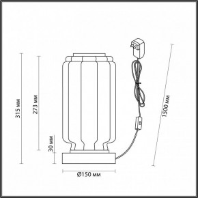 Настольная лампа декоративная Odeon Light Jam 5409/10TL в Асбесте - asbest.mebel24.online | фото 4