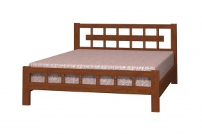 НАТАЛИ-5 Кровать из массива (Орех) в Асбесте - asbest.mebel24.online | фото 2