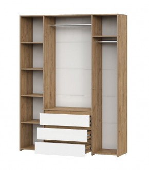 НЕКСТ 1 Спальня (Дуб Золотой/Белый) в Асбесте - asbest.mebel24.online | фото 8
