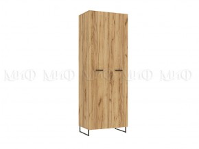 НЭНСИ LOFT Шкаф 2-х ств. 800 (Дуб крафт) в Асбесте - asbest.mebel24.online | фото 1