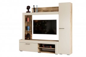 НИКОЛЬ Гостиная (Дуб крафт серый/софт айвори) в Асбесте - asbest.mebel24.online | фото