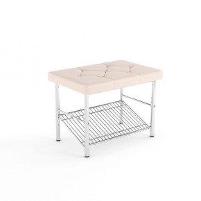 Обувница разборная малая ромб Кристалл бежевый-020 в Асбесте - asbest.mebel24.online | фото