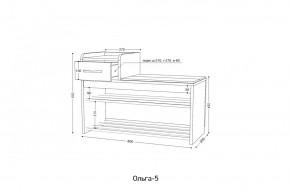 ОЛЬГА 5 Тумба в Асбесте - asbest.mebel24.online | фото 2