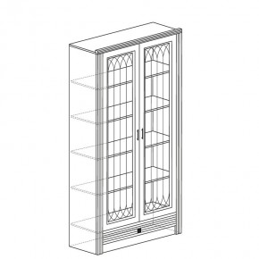 ОРЛЕАН Гостиная (модульная) серый в Асбесте - asbest.mebel24.online | фото 3