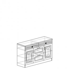 ОРЛЕАН Гостиная (модульная) серый в Асбесте - asbest.mebel24.online | фото 9