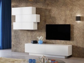 ПАОЛА Гостиная (Белый/Белый) в Асбесте - asbest.mebel24.online | фото 4