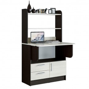 Письменный стол тумба Рокки (венге/лоредо) в Асбесте - asbest.mebel24.online | фото