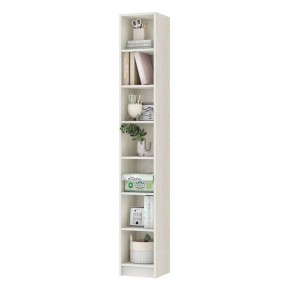 Подростковая Хогвартс Стеллаж узкий (дуб крафт белый) в Асбесте - asbest.mebel24.online | фото