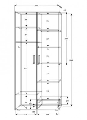 Подростковая Юпитер (модульная) в Асбесте - asbest.mebel24.online | фото 25