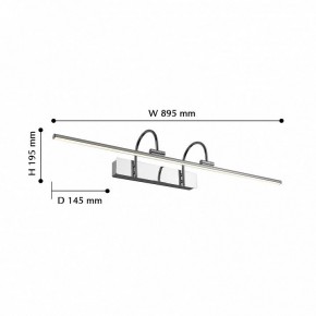 Подсветка для картины Favourite Strenuus 2431-3W в Асбесте - asbest.mebel24.online | фото 2