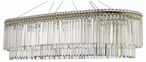 Подвесная люстра Arti Lampadari Ovindoli Nickel Ovindoli L 1.5.120x40.101 G в Асбесте - asbest.mebel24.online | фото
