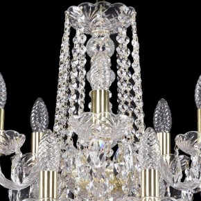 Подвесная люстра Bohemia Ivele Crystal 1402 1402/10+5/195/2d/G в Асбесте - asbest.mebel24.online | фото 4