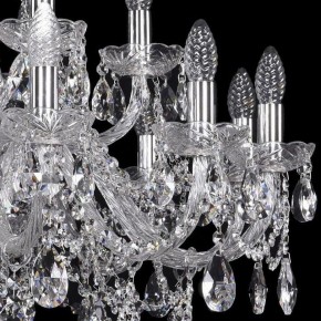 Подвесная люстра Bohemia Ivele Crystal 1411 1411/12+6/300/Ni в Асбесте - asbest.mebel24.online | фото 2