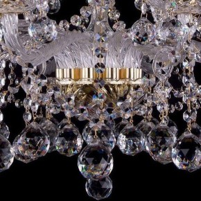 Подвесная люстра Bohemia Ivele Crystal 1413 1413/10+5/300/G/Balls в Асбесте - asbest.mebel24.online | фото 4