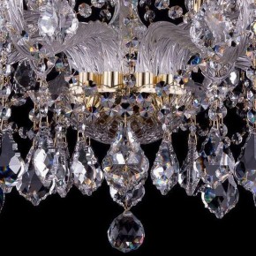 Подвесная люстра Bohemia Ivele Crystal 1413 1413/10+5/300/G/Leafs в Асбесте - asbest.mebel24.online | фото 3