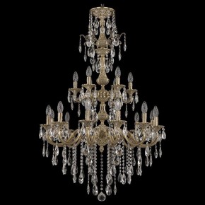 Подвесная люстра Bohemia Ivele Crystal 7201 72101/12+6/250/XL/2d B FP в Асбесте - asbest.mebel24.online | фото 2